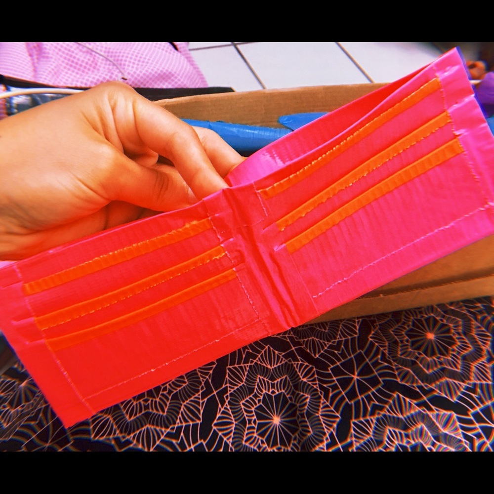 Duct-tape wallets